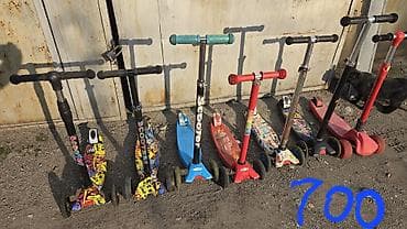 купить бу батут: Детский самокат, Трёхколёсный, Б/у — 3