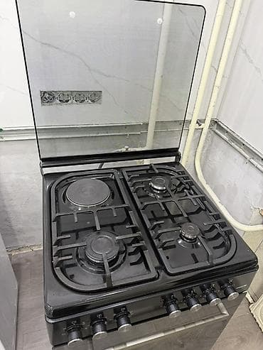 Компрессоры: Плита газо-электрическая (комбинированная) Elletto, цвет черный. - — 4