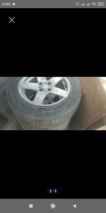 шины 165 60 15: Колеса в сборе 185 / 65 / R 15, Лето, Б/у, Комплект, Литые, отверстий - 4 — 1