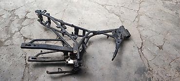 Транспорт: Рама китайского мотоцикла (стальная) regulmoto zf-250 (под двигатель — 1