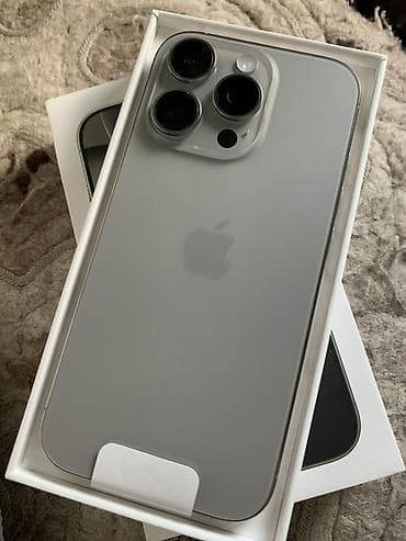 iphone 8 pilus: IPhone 16 Pro, Б/у, 256 ГБ, Natural Titanium, Коробка, 96 % — 1