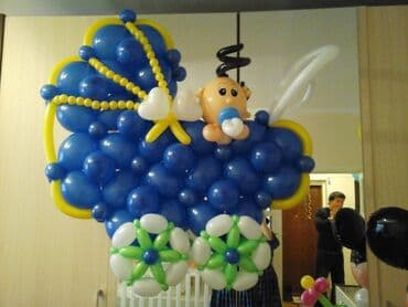 надувные баллоны для детей: Шары на выписку из роддома фигуры из шаров цветы из шаров сердце из — 24
