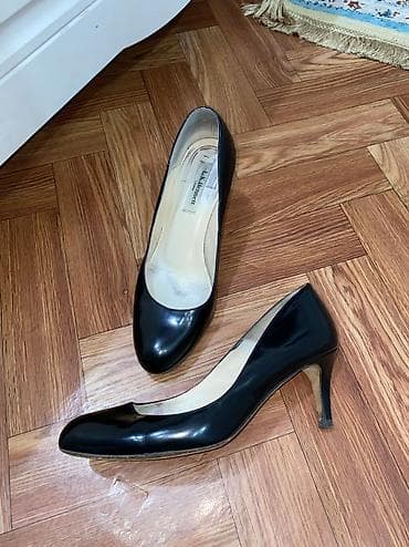 Женская обувь: Туфли, 37.5, LeBerdes, Б/у, цвет - Черный, Самовывоз, Платная доставка — 2