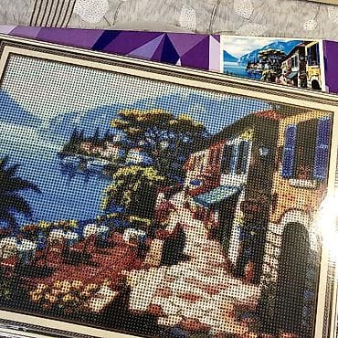 грабли цена: Алмазная мозаика💎✨ 50*40-550сом 40*30-450сом В наборе:стразы, стилус — 8