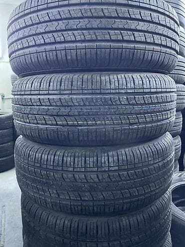 осень весна: Шины 225 / 60 / R 16, Лето, Б/у, Комплект, Легковые, Корея, Kumho — 1