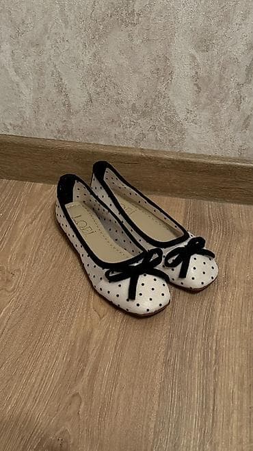 балетки лаковые: Балетки женские в горошек - Модель: классические балетки с круглым — 3