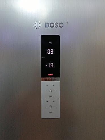 Техника и электроника: Холодильник Bosch, Б/у, Двухкамерный, No frost, 60 * 190 * 60 — 4