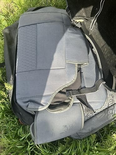 ткань для автомобилей: Чехлы Тканевые, цвет - Серый, Toyota — 1