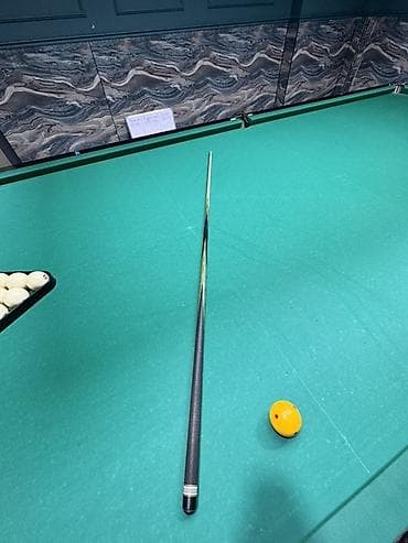 Бильярд столдору: Бильярдный кий, разборный, 2-составной. Особенности: - Классическая — 3