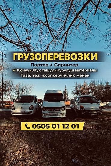 Заказать Хендай портер, Переезд, C грузчиком