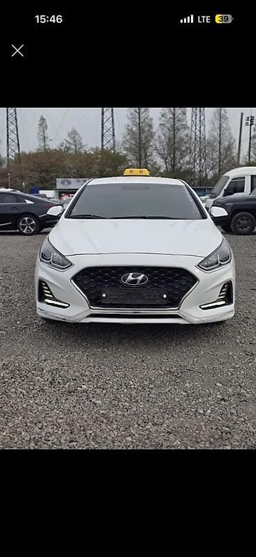 машина самсунг цена: Hyundai Sonata (седан), белый цвет, рестайлинг. 2019г 2газ Аренда на — 1