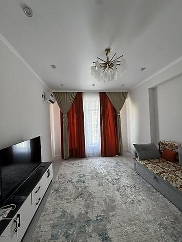 квартира кг: 2 комнаты, Душевая кабина, Постельное белье, Кондиционер — 2