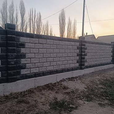 Строительные растворы и добавки: Декоративные бетонные блоки «скала» для заборов и подпорных стен. - — 10