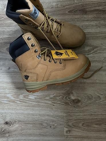 Ботинки: Мужские рабочие ботинки Herman Survivors - Размер: 9.5 W (широкая — 2