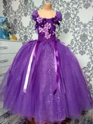 корабль игрушка: Детское платье, цвет - Белый, Новый — 4