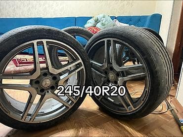 аполлон диски мерс: Колеса в сборе 245 / 40 / R 20, Лето, Б/у, Комплект, Легковые, Литые, отверстий - 5 — 3