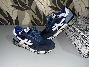 кросовки спортивные: Мужские кроссовки, 42, Новый, цвет - Синий — 1
