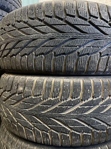 шина на ниву: 245/55/19 Nokian Комплект в отличном состоянии Без шишек и порезов — 2