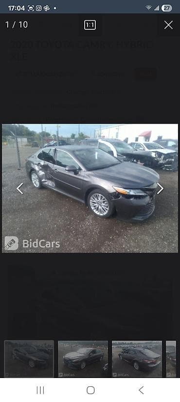 camry 5: Toyota Camry: 2020 г., 2.5 л, Автомат, Гибрид, Седан — 9