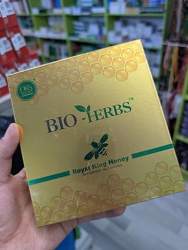Мед. товарлар: BIO-HERBS Royal King Honey — порционные стики медового комплекса для — 1