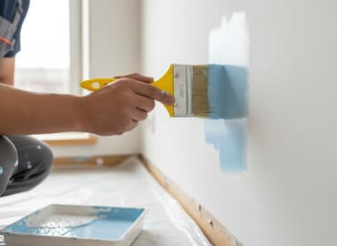 щетка от снега: Кисть малярная плоская, с пластиковой жёлтой ручкой. Подходит для — 1