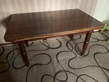 фотки кухонного мебели: Кухонный стол, Прямоугольный, Нераскладной — 1