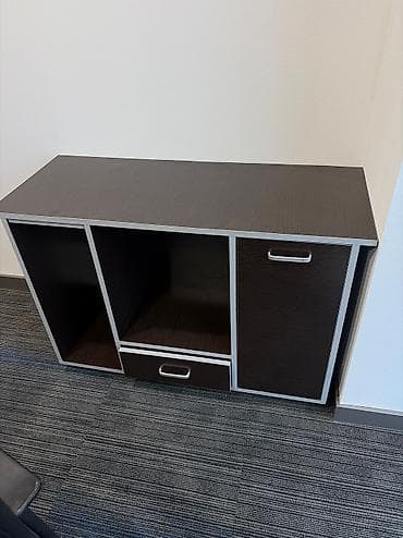 скупка офисных кресел: Комплект офисной мебели, Диван, ДСП, цвет - Коричневый — 6