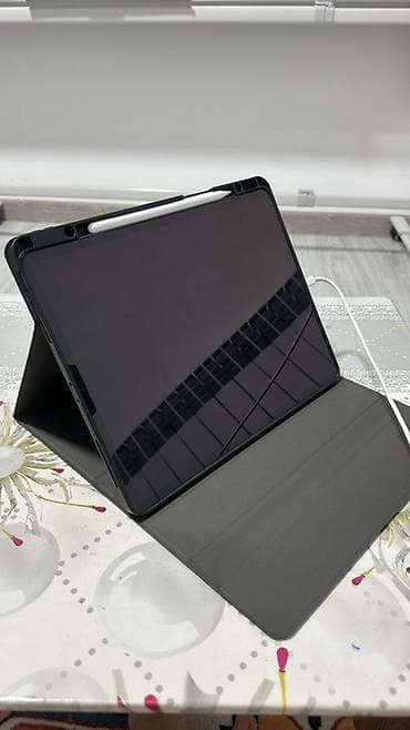 Техника и электроника: Планшет Apple iPad Pro 11" с чехлом‑подставкой и стилусом - Диагональ — 1