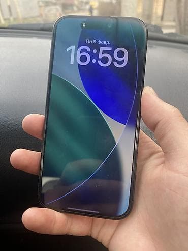 mate 50: IPhone 15 Pro, Новый, 256 ГБ, Black Titanium, 87 % — 2