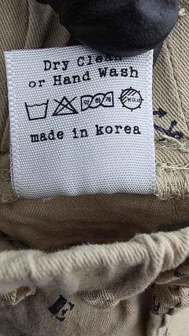 карго шорты: Джинсы и брюки, цвет - Красный, Б/у — 2