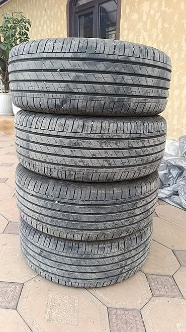колеса летние: Шины 215 / 55 / R 17, Лето, Комплект, Легковые, GoodYear — 1