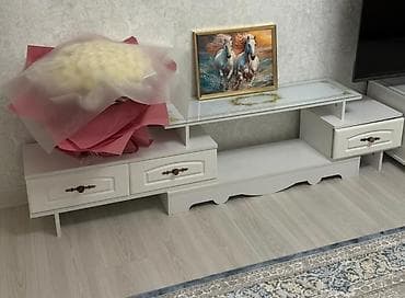 Тумбалар: Телевизорга тумба жана таянычтар — 3