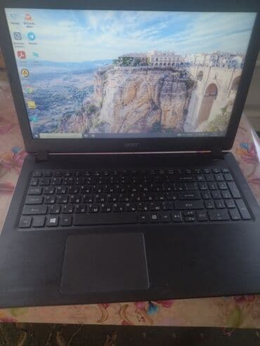 умный ноутбук: Ноутбук, Acer, 8 ГБ ОЗУ, Intel Core i3, 15.6 ", Б/у, Для несложных задач, память SSD — 2