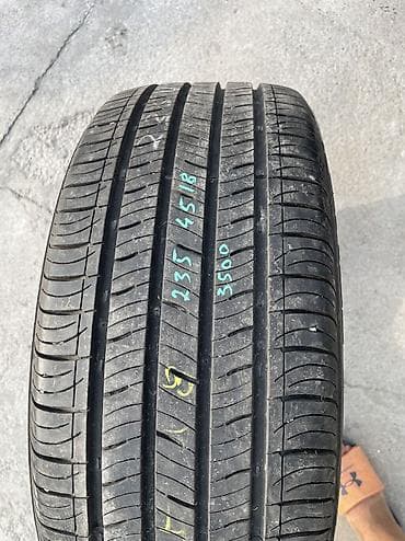 1: Шины 235 / 45 / R 18, Лето, Б/у, 1 шт, Легковые, Корея, Kumho — 1