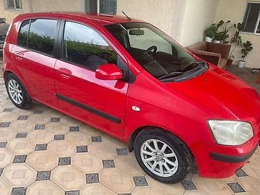 Унаа: Hyundai Getz: 2004 г., 1.4 л, Кол менен иштөөчү, Бензин, Хетчбек — 2