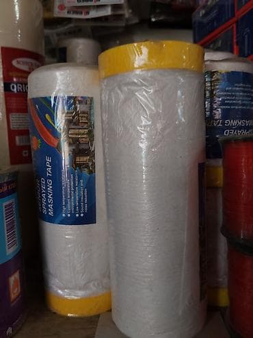 брони плёнка: Маскировочная пленка с кромкой малярной ленты (masking tape with film) — 1