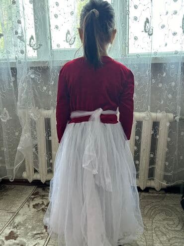 дом вещи: Детское платье, цвет - Фиолетовый, Б/у — 3