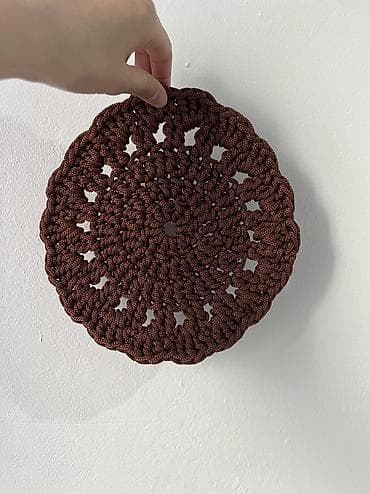 Идиш-аяк: ПОДСТАВКИ ПОД ГОРЯЧЕЕ - РУЧНАЯ РАБОТА🔥
Комплекты — 3