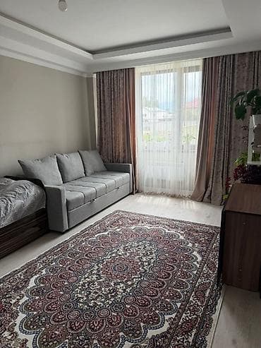узген квартира аренда: 1 комната, 45 м², 2 этаж, Евроремонт — 1