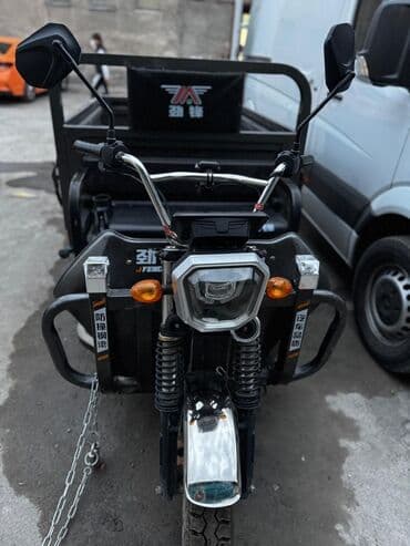 электрический трехколесный мотоцикл: Легкий грузовик, Б/у — 7