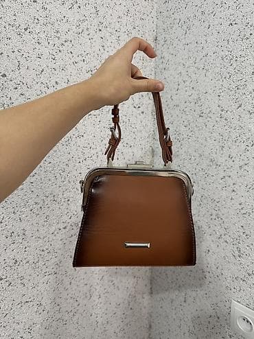 замшевые женские сумки: Продам женскую маленькую сумочку 💅🏻 — 1