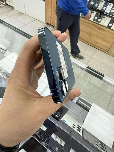 iphone 13 512: IPhone 12 Pro Max, 512 ГБ, Pacific Blue, 100 % — 6