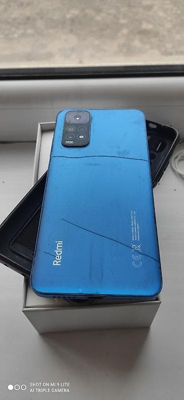 iphone 112: Redmi, Redmi Note 11, 128 ГБ, цвет - Синий, 2 SIM — 7
