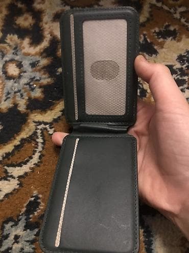 Башка аксессуарлар: Магнитный кожаный кошелёк‑чехол для смартфона (MagSafe-совместимый) — 1