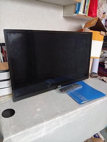 a 22: Телевизор LGA TV, диагональ примерно 32" (около 81 см). Основные — 5