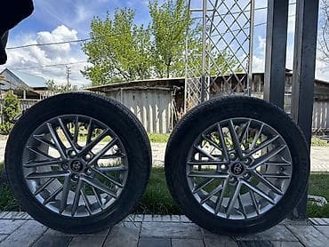 диски r16 тойота авенсис: Колеса в сборе 215 / 55 / R 17, Лето, Б/у, Комплект, Легковые, Литые, отверстий - 5 — 1