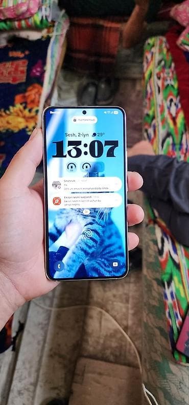 Смартфон Samsung Galaxy S22 (серия S, цвет белый) 256 гб - Экран lalafo.kg да Смартфон Samsung Galaxy S22 (серия S, цвет белый) 256 гб - Экран