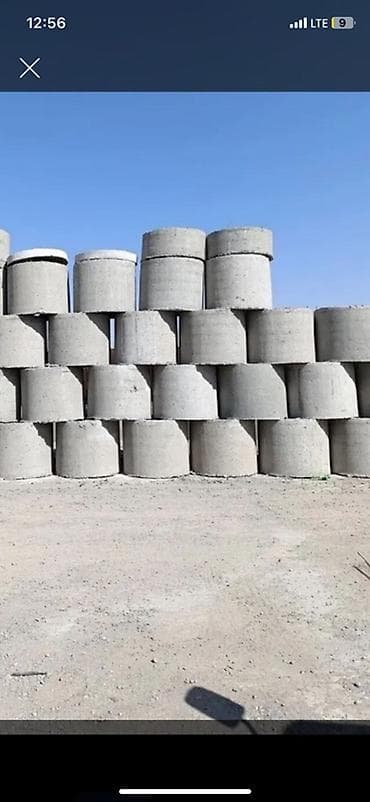 Брусчатка, тротуарная плитка: Железобетонные кольца для колодцев и септиков - Кольца круглые — 1