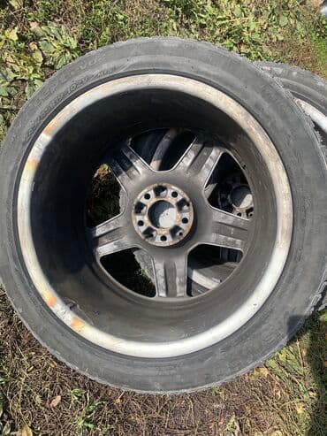 машина ман: Дөңгөлөктөр монтажда 245 / 45 / R 19, Кыш, Колдонулган, Комплект, Жеңил унаалар, Куйма, тешиктери - 5 — 14