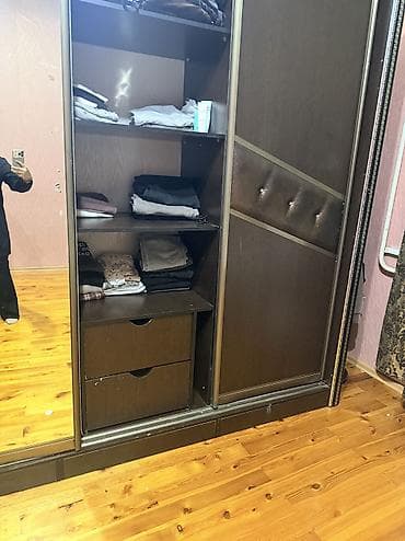 army bomb: Шкаф купе, Б/у, С зеркалом, ЛДСП — 3